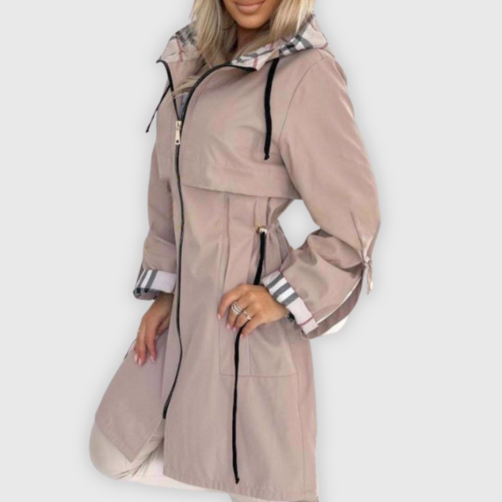 Zip Coat Long Women