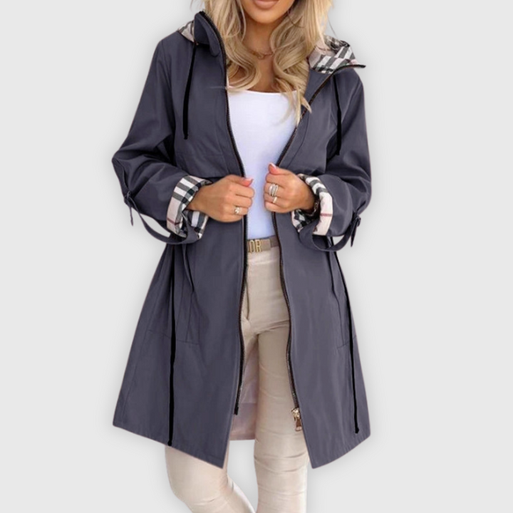 Zip Coat Long Women
