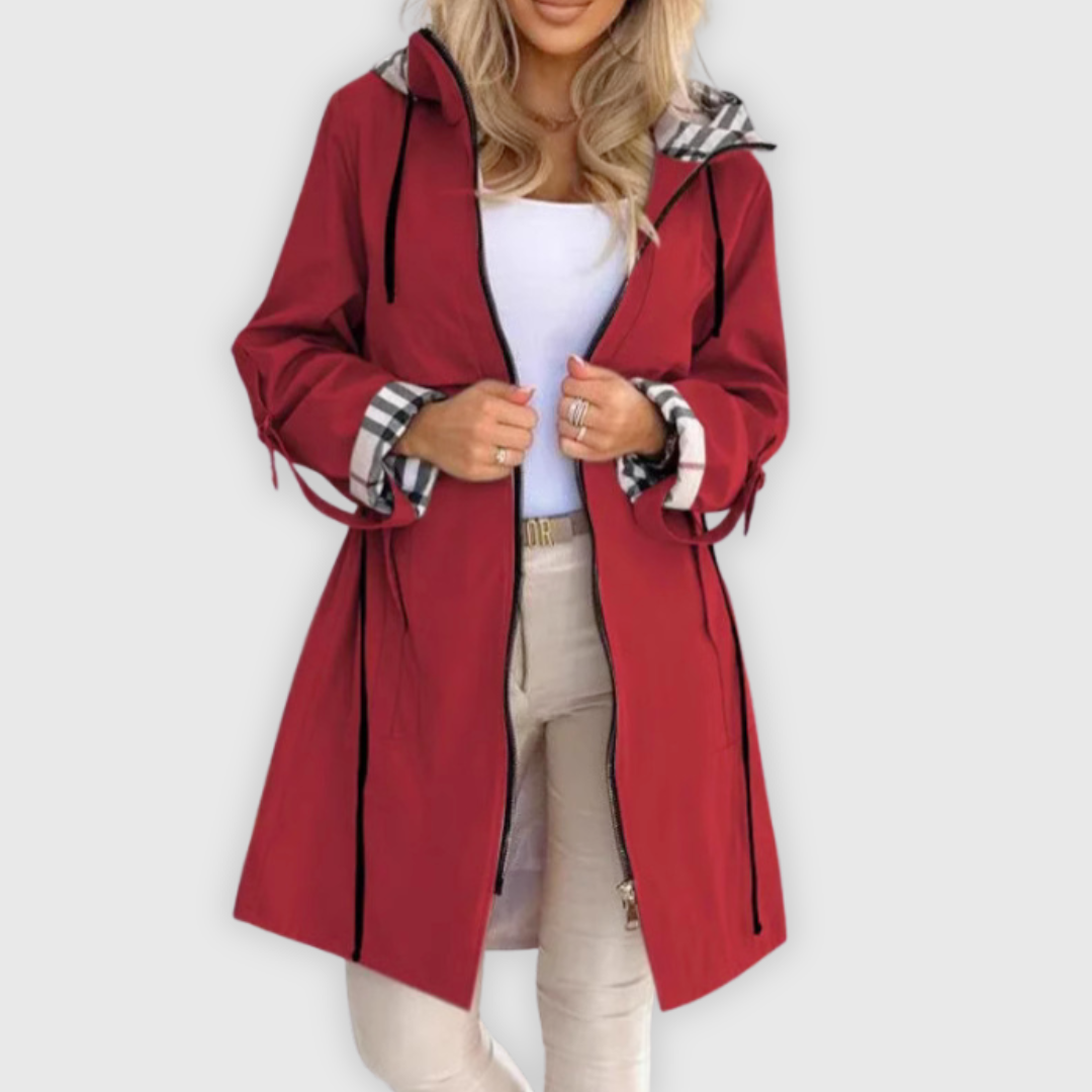 Zip Coat Long Women