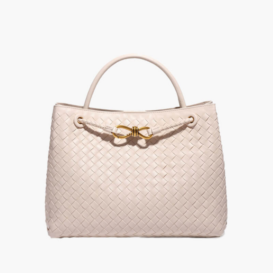 Women's Woven Top Handle Bag | Elegant and Eco-Friendly Design