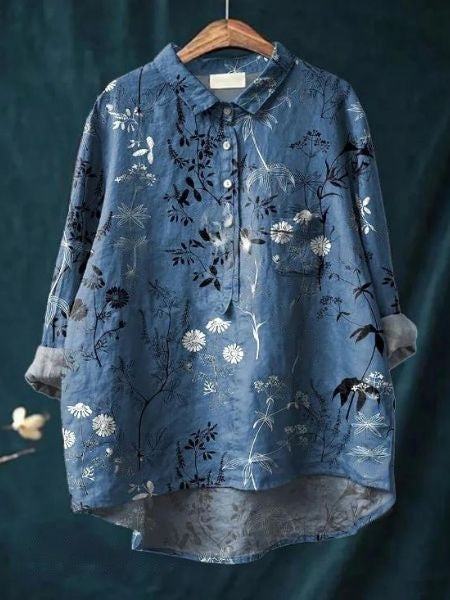 Women's Blooming Floral Everyday Blouse