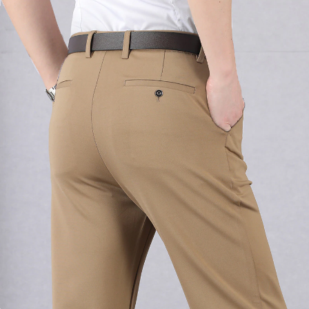 Stretch Work Style Pants for Men