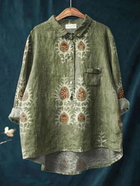 Women's Blooming Floral Everyday Blouse