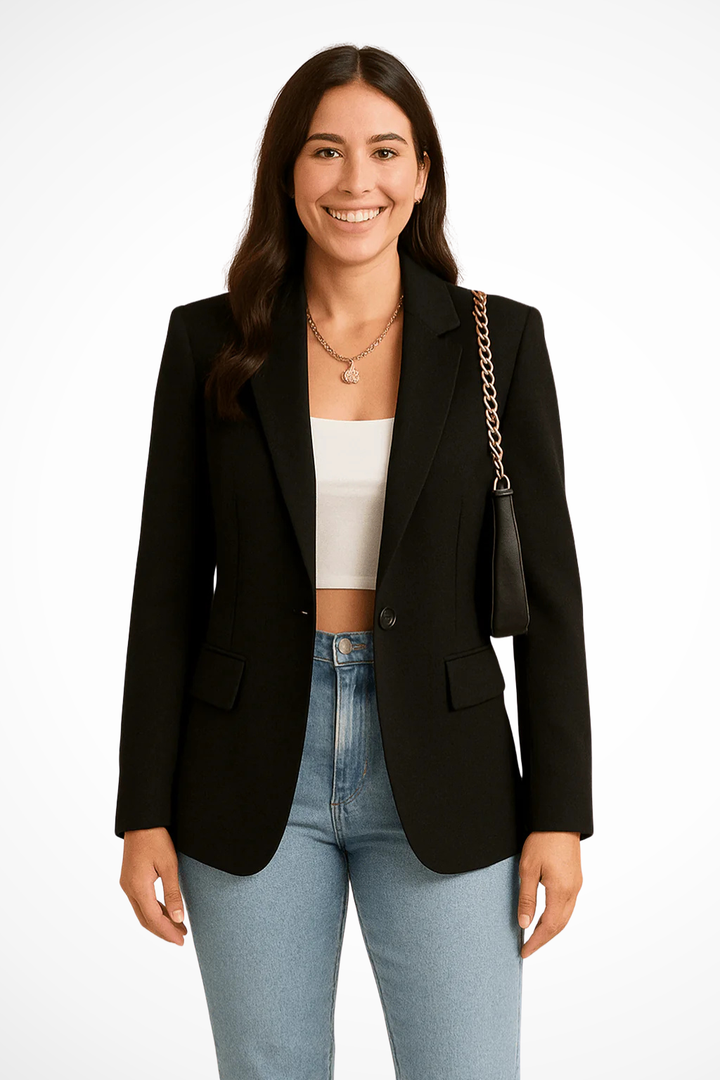 Amelia | Women's Tailored Blazer Jacket Single Button