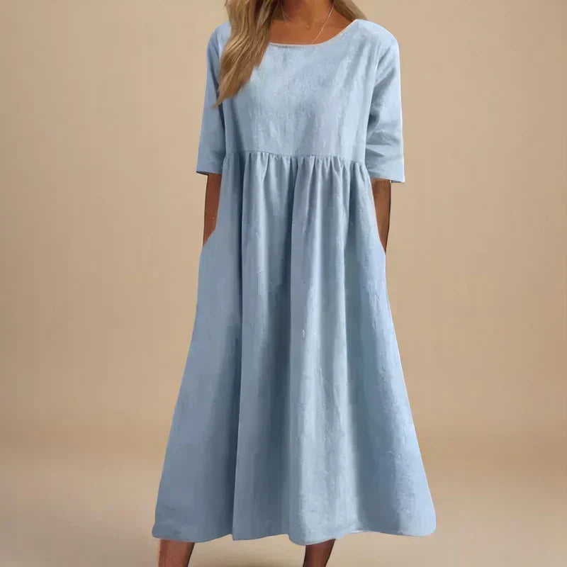 Maxi Sundress A Line Relaxed Style