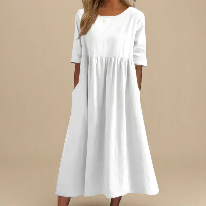 Maxi Sundress A Line Relaxed Style