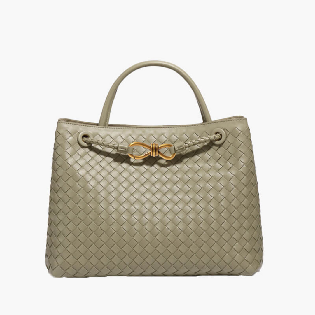 Women's Woven Top Handle Bag | Elegant and Eco-Friendly Design