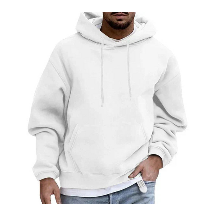 Casual Winter Hoodie with Relaxed Fit for Men