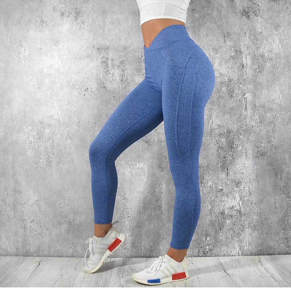 Yoga Leggings with High Waist Design and Full Length Cut for Women