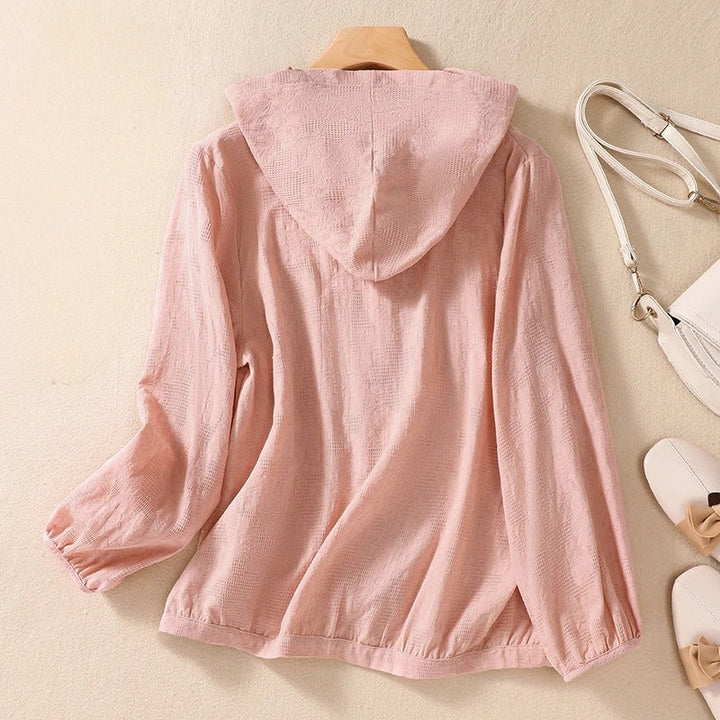 Women's Hooded Casual Shirt
