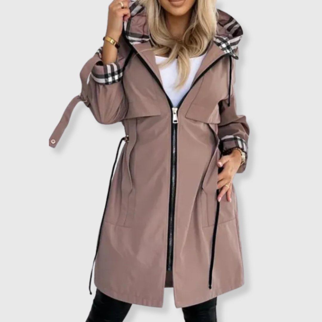 Zip Coat Long Women