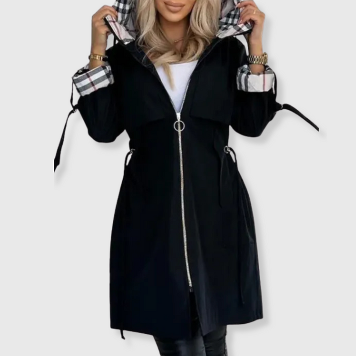 Zip Coat Long Women