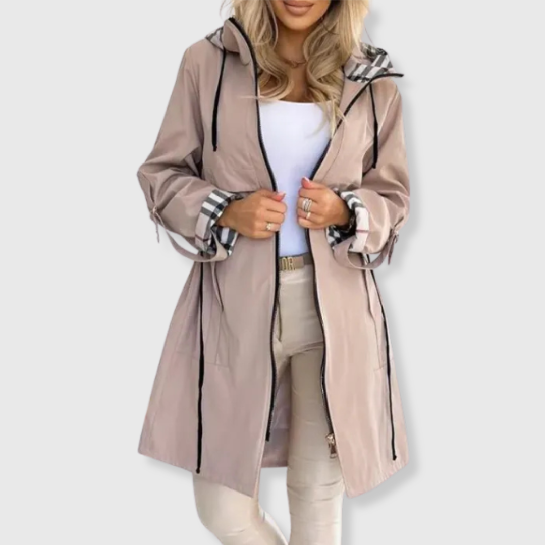 Zip Coat Long Women