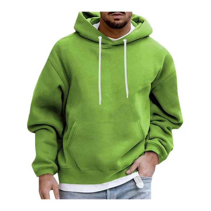 Casual Winter Hoodie with Relaxed Fit for Men