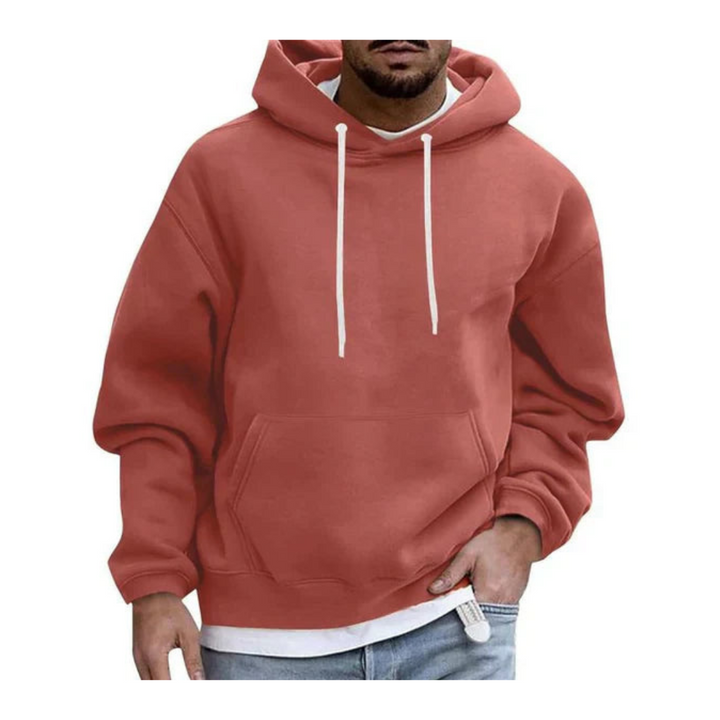 Casual Winter Hoodie with Relaxed Fit for Men