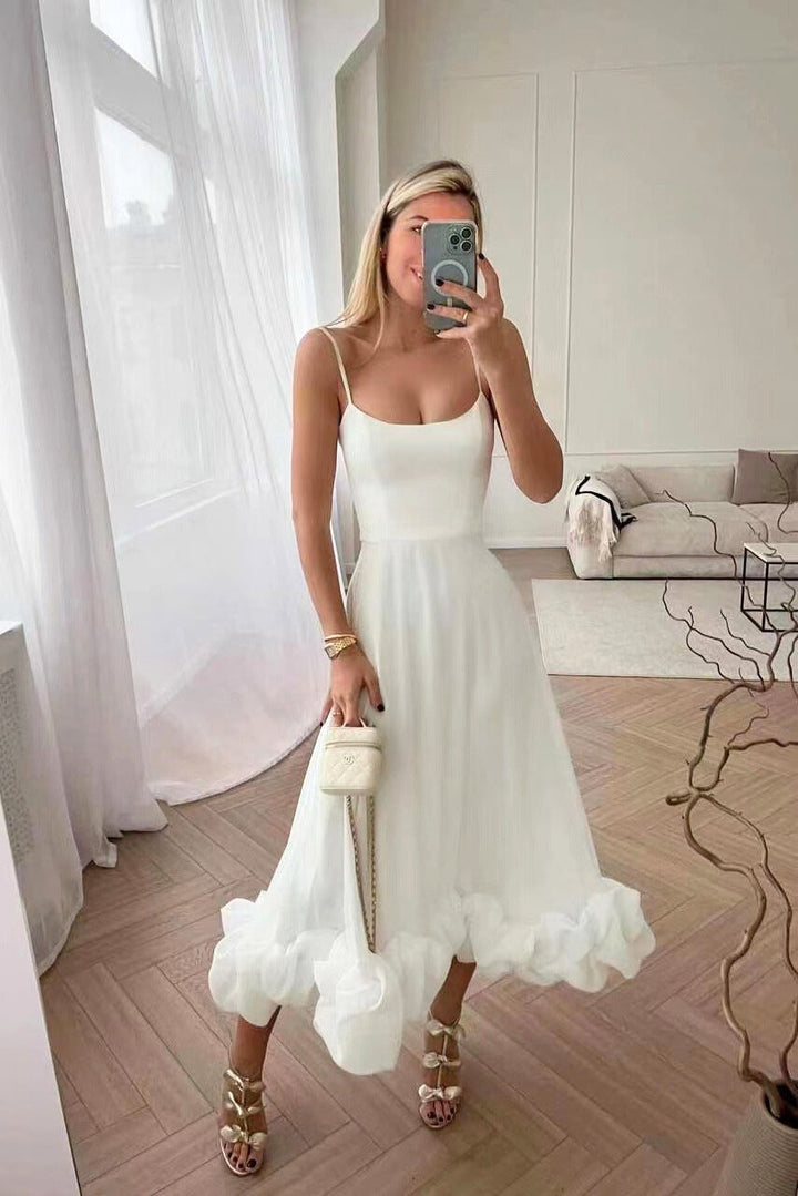 Women's Evening Wedding Guest Midi Dress