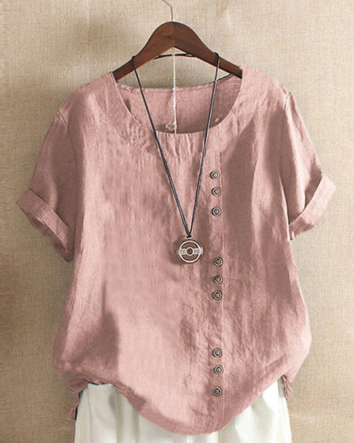 Women's Button Front Casual Top