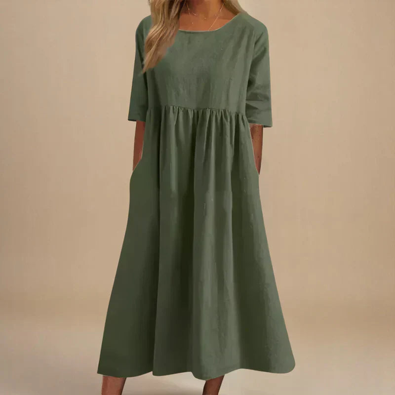 Maxi Sundress A Line Relaxed Style
