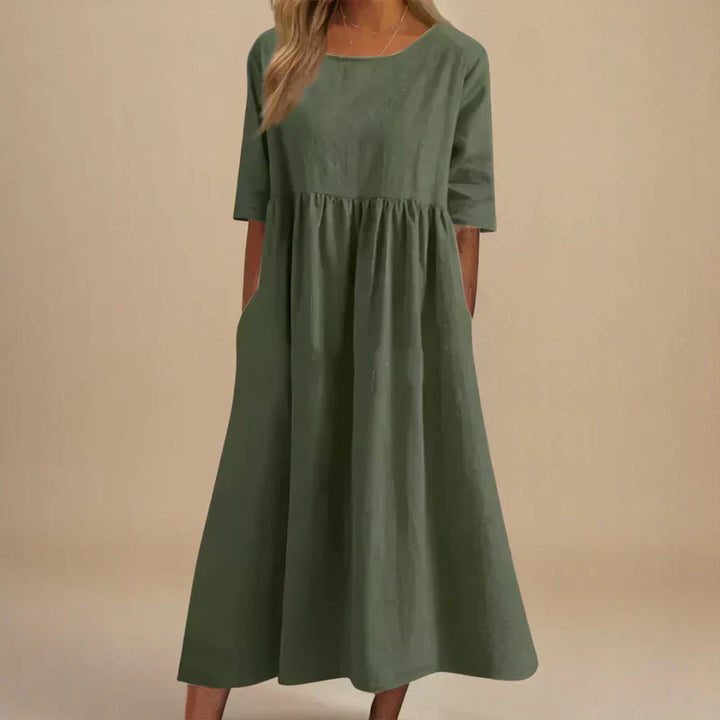 Maxi Sundress A Line Relaxed Style