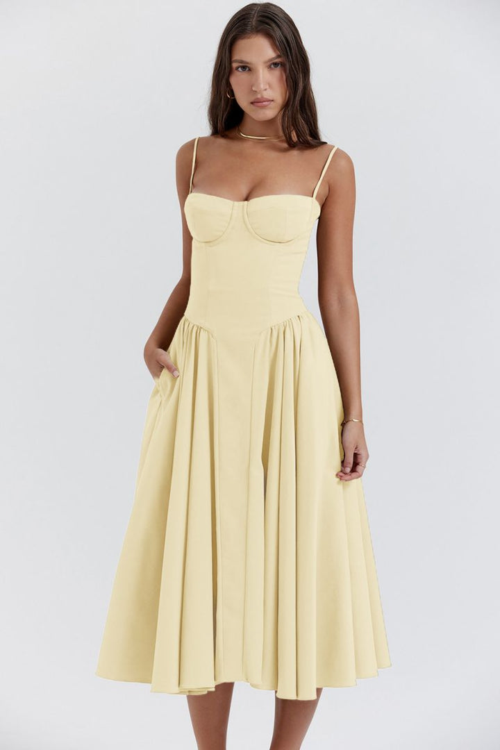 Women's Evening Wedding Midi Dress