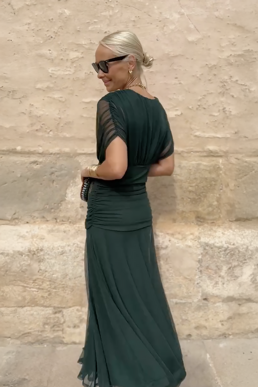 Women's Celebration V-Neck Maxi Dress