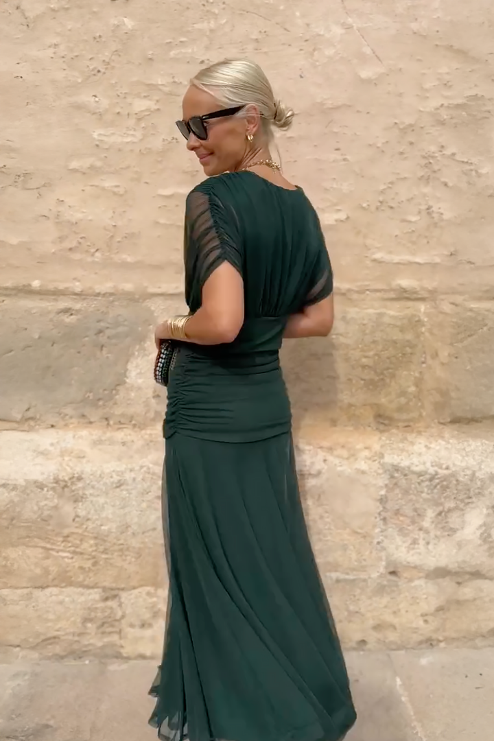 Women's Celebration V-Neck Maxi Dress