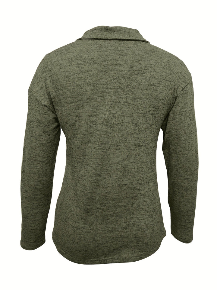 Women's Half Zip Casual Pullover