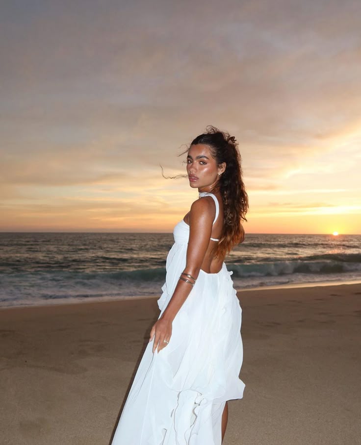 Women's Maxi Dress | Ruffle Strapless Summer Dress 5