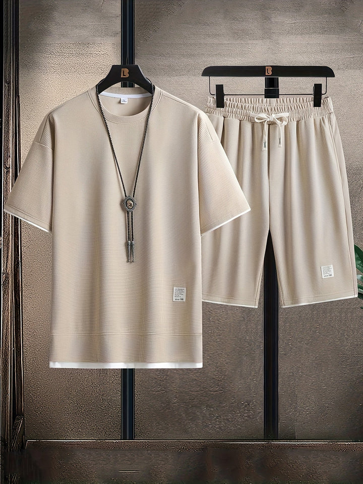 Casual Two Piece Lounge Set for Men