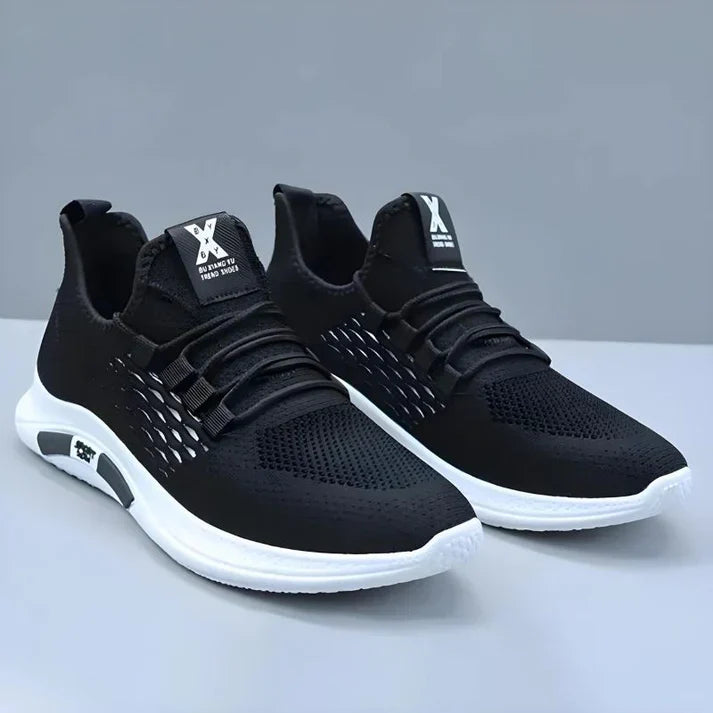 Running Style Sneakers with Breathable Design for Men