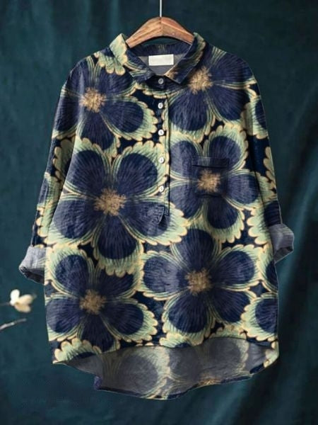 Women's Blooming Floral Everyday Blouse