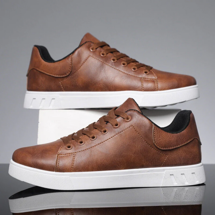 Casual Lace Up Street Sneakers with Clean Design for Men