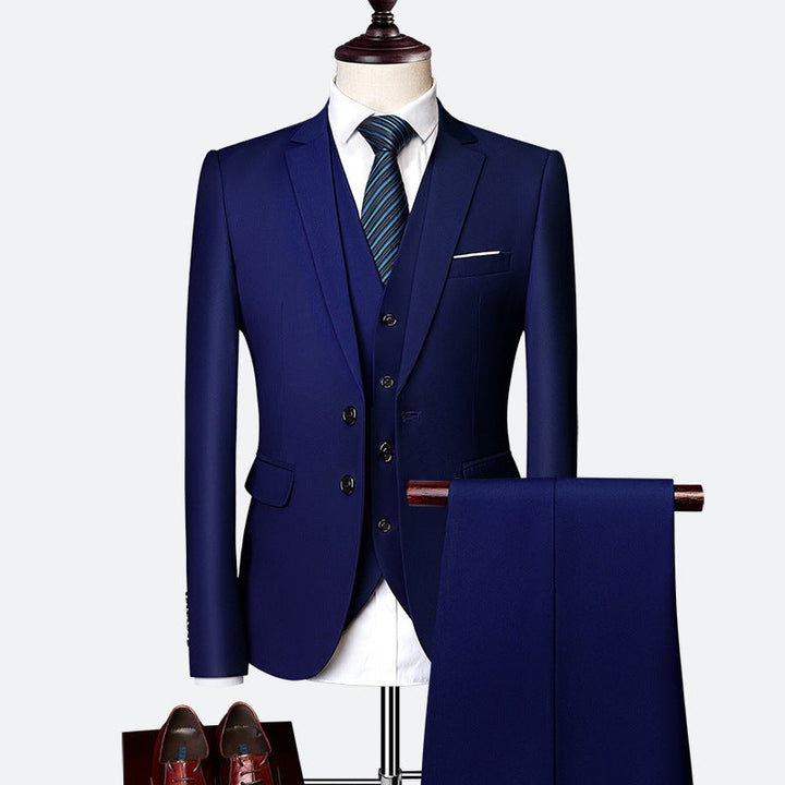 3-part, formal men's suit set 1
