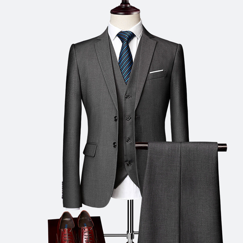 3-part, formal men's suit set 3