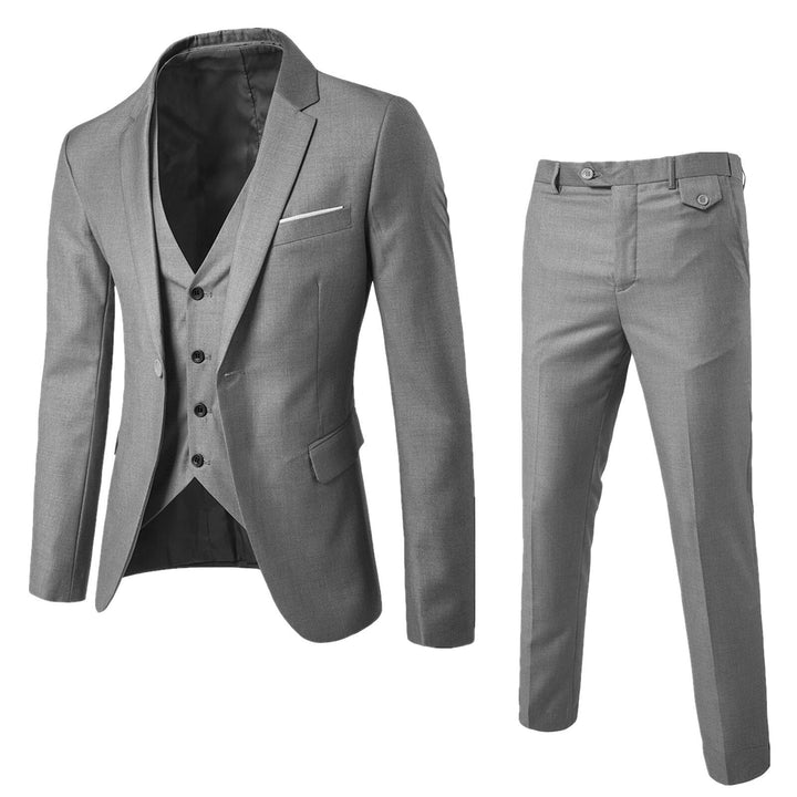 3-part business suits for men 3