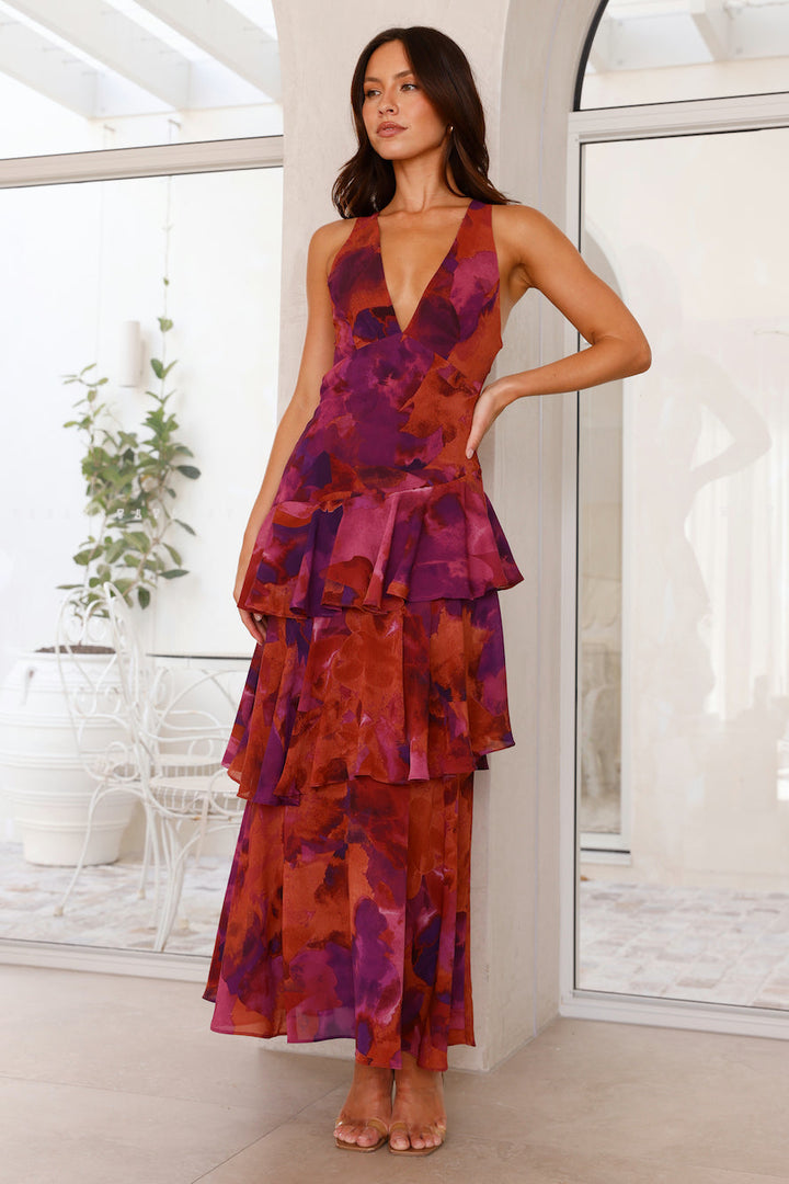 Tiered Maxi Dress for Women