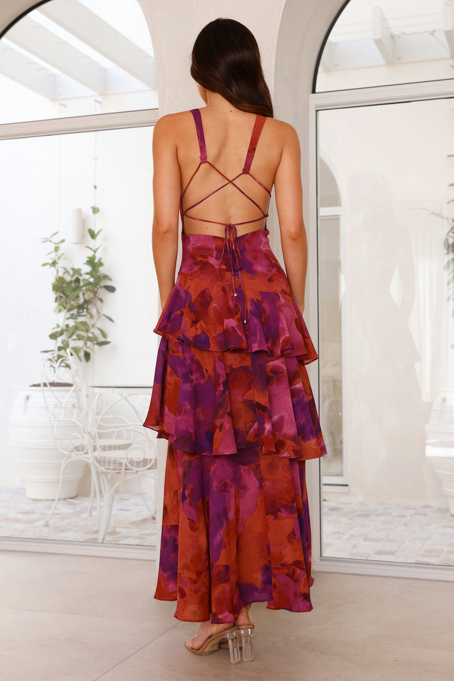 Tiered Maxi Dress for Women
