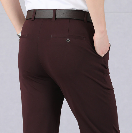 Stretch Work Style Pants for Men