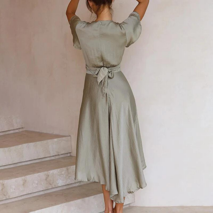 Women’s Summer Wrap Dress | Short Sleeve