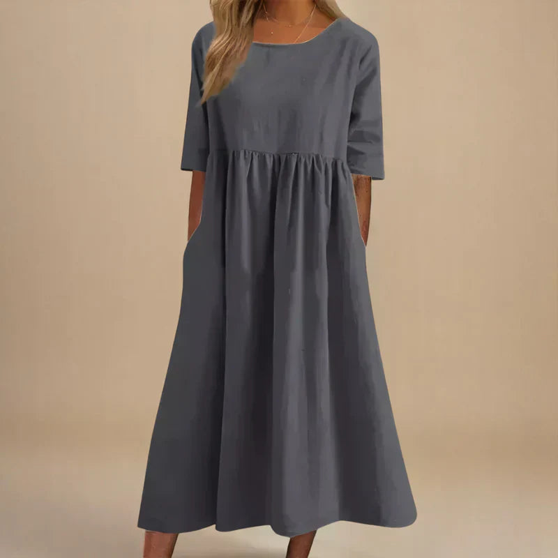 Maxi Sundress A Line Relaxed Style