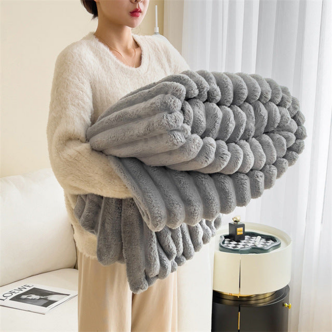 Luxury Fluffy Blanket | Soft, Cozy and Stylish Throw