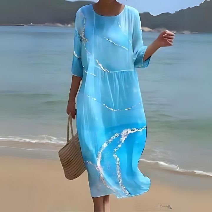 Floral Midi Dress for Women