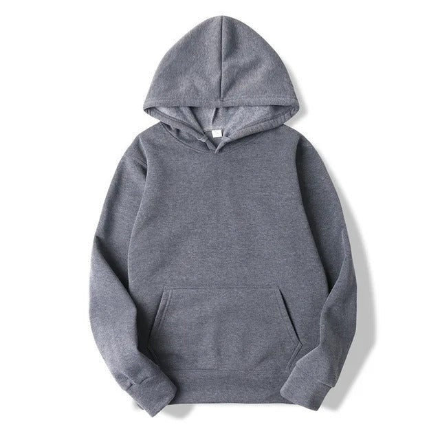 Hoodie with Kangaroo Pocket and Long Sleeves for Women