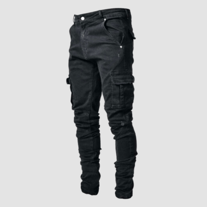 Men Stretch Cargo Jeans