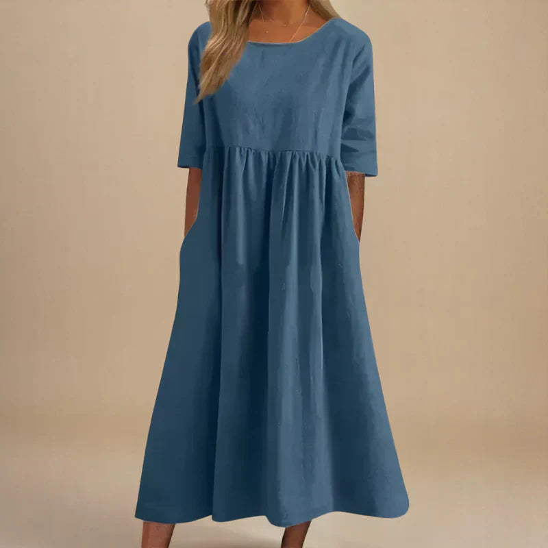 Maxi Sundress A Line Relaxed Style