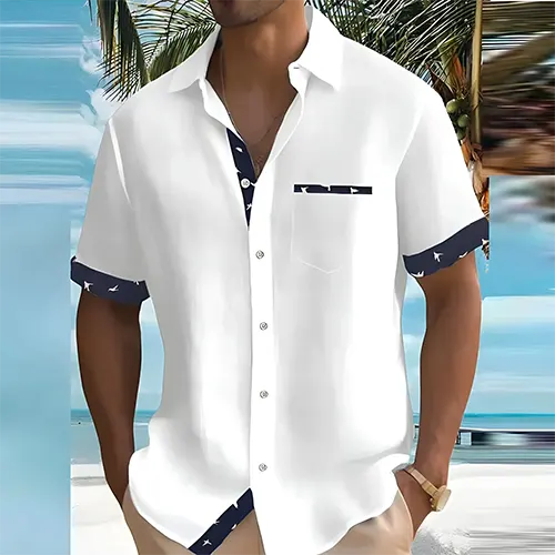 Short Sleeve Summer Shirt for Men