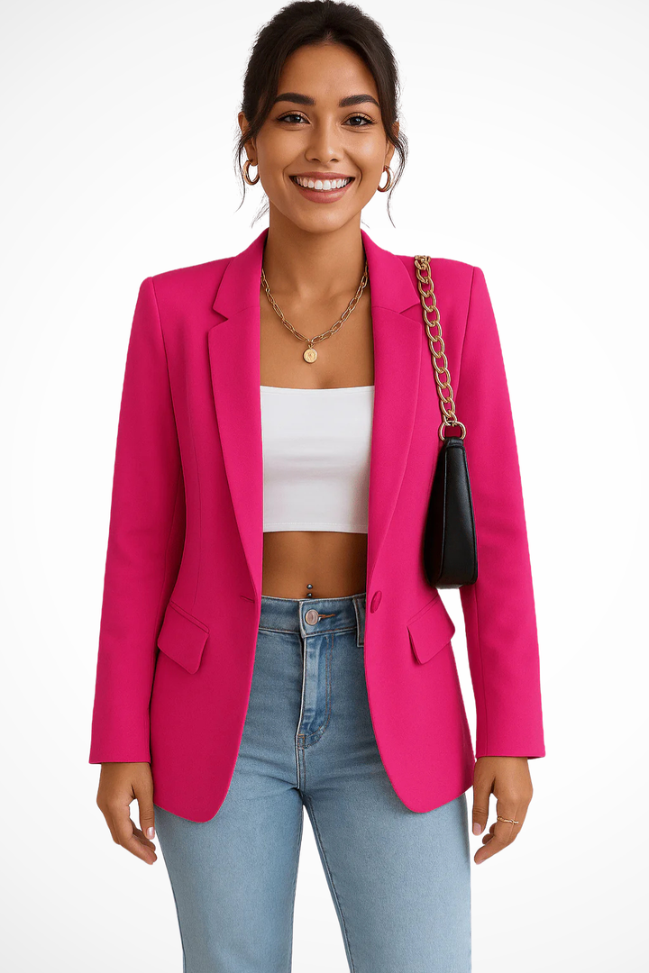 Amelia | Women's Tailored Blazer Jacket Single Button
