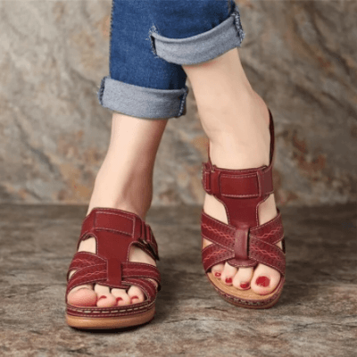 Slip On Wedge Sandals for Women