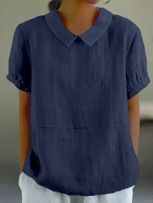 Women's Peter Pan Collar Top