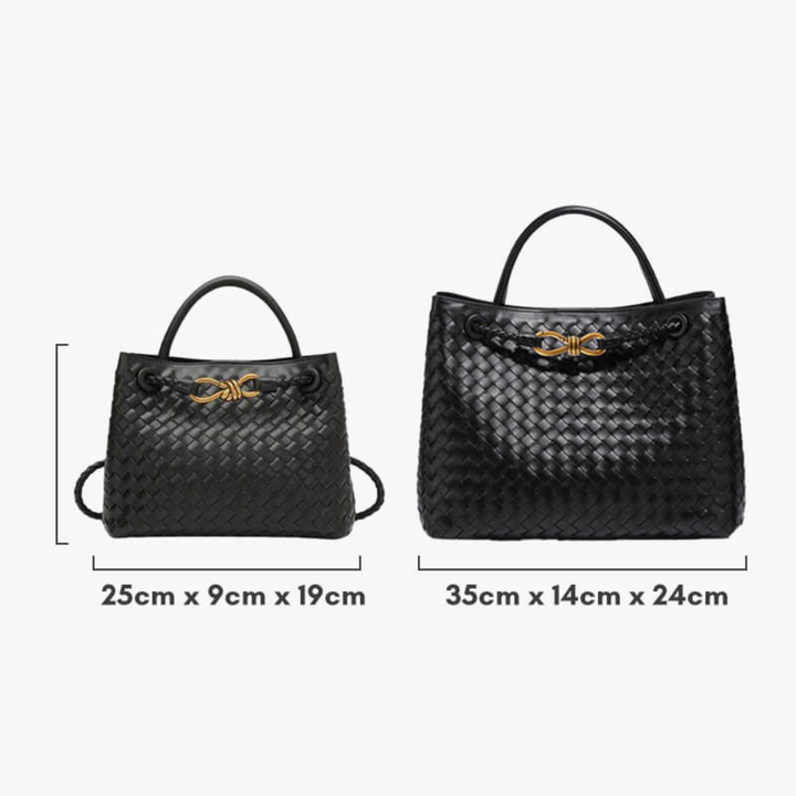 Women's Woven Top Handle Bag | Elegant and Eco-Friendly Design